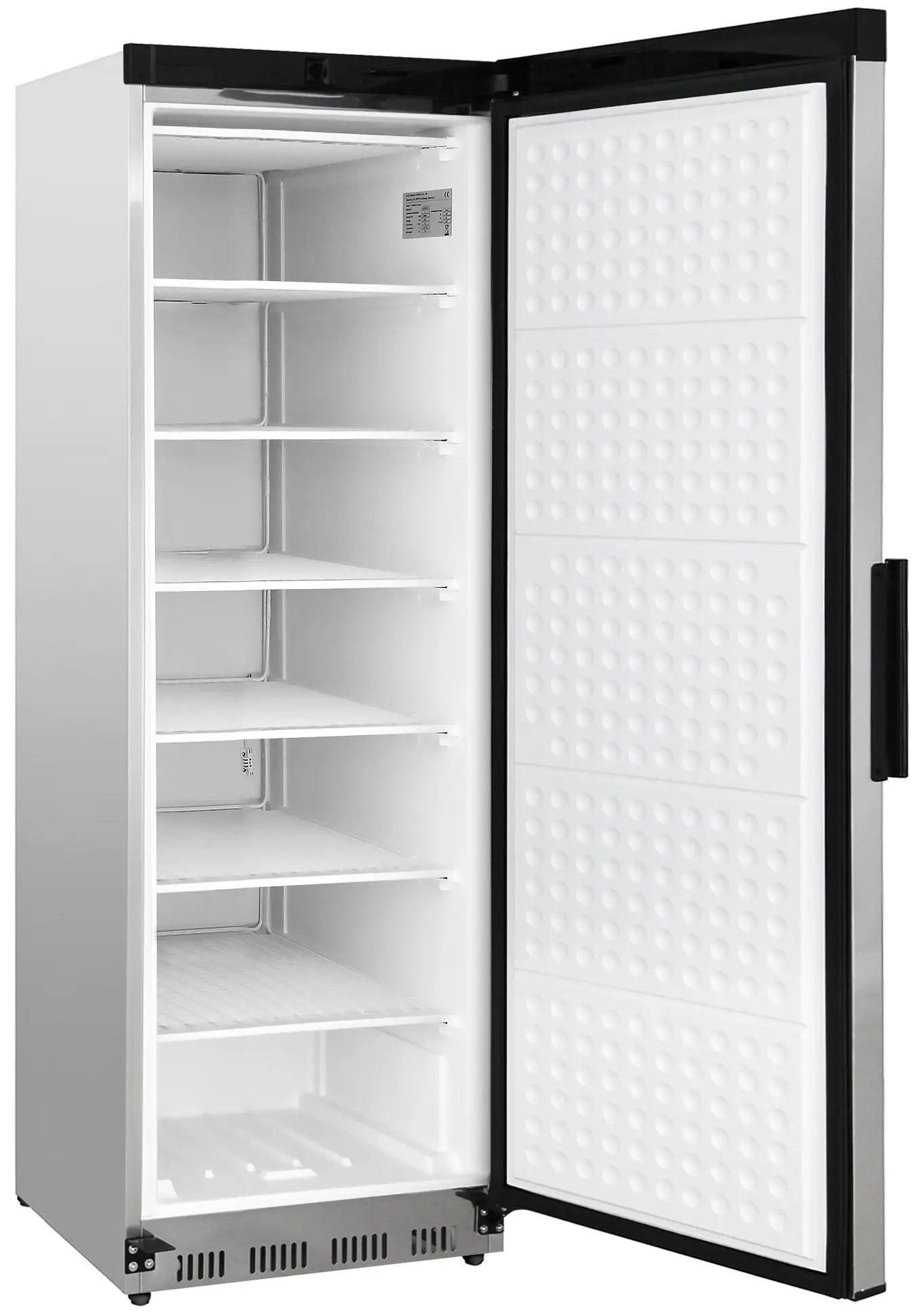 Морозильный шкаф GGM Gastro Premium TKSS400HN (Inox/Black) - 2