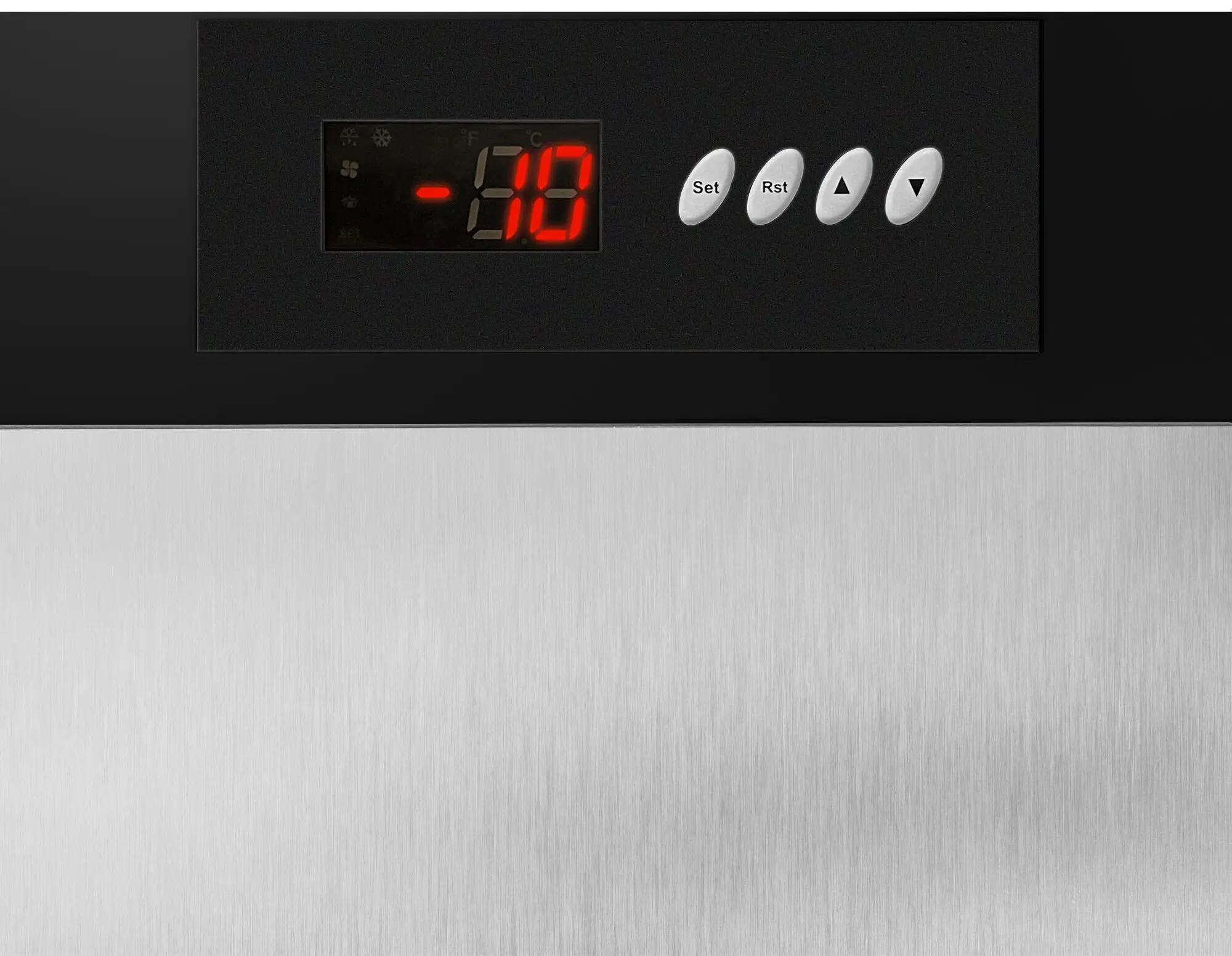 Морозильный шкаф GGM Gastro Premium TKSS400HN (Inox/Black) - 6