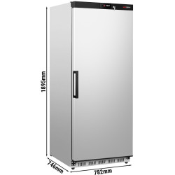 Dulap de congelare GGM Gastro Premium TKSS600HN (Inox) Thumb