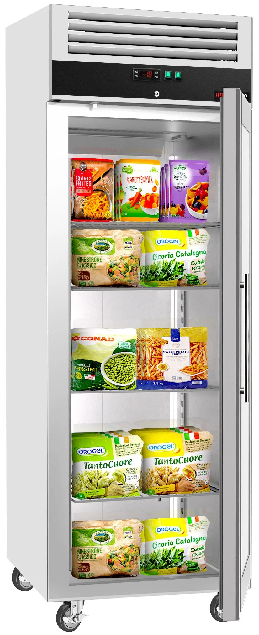 Dulap de congelare GGM Gastro Premium TS600GND (Inox) - 4