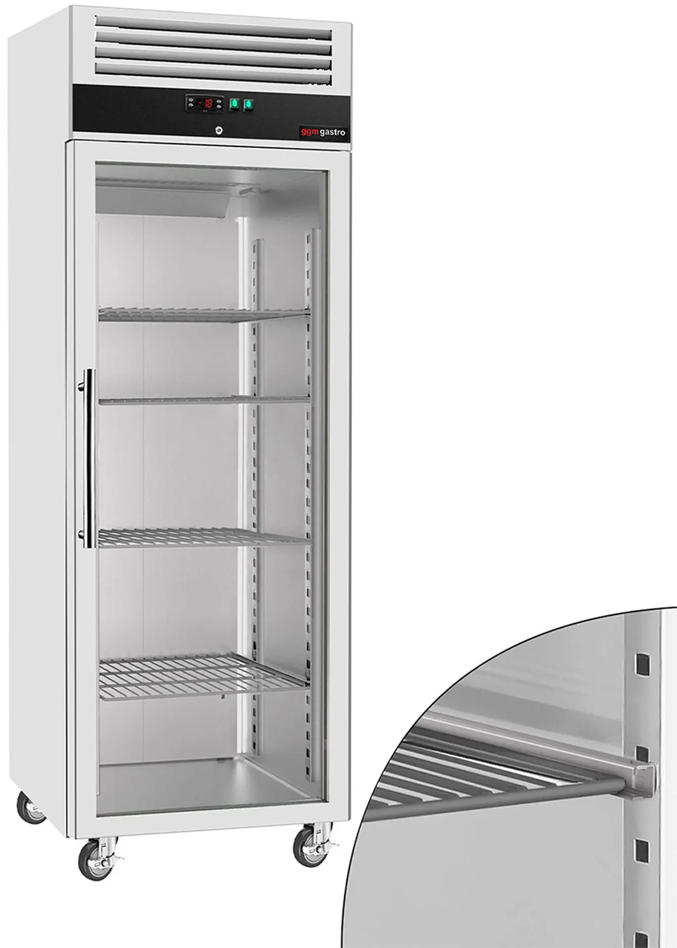 Dulap de congelare GGM Gastro Premium TS600GND (Inox) - 10