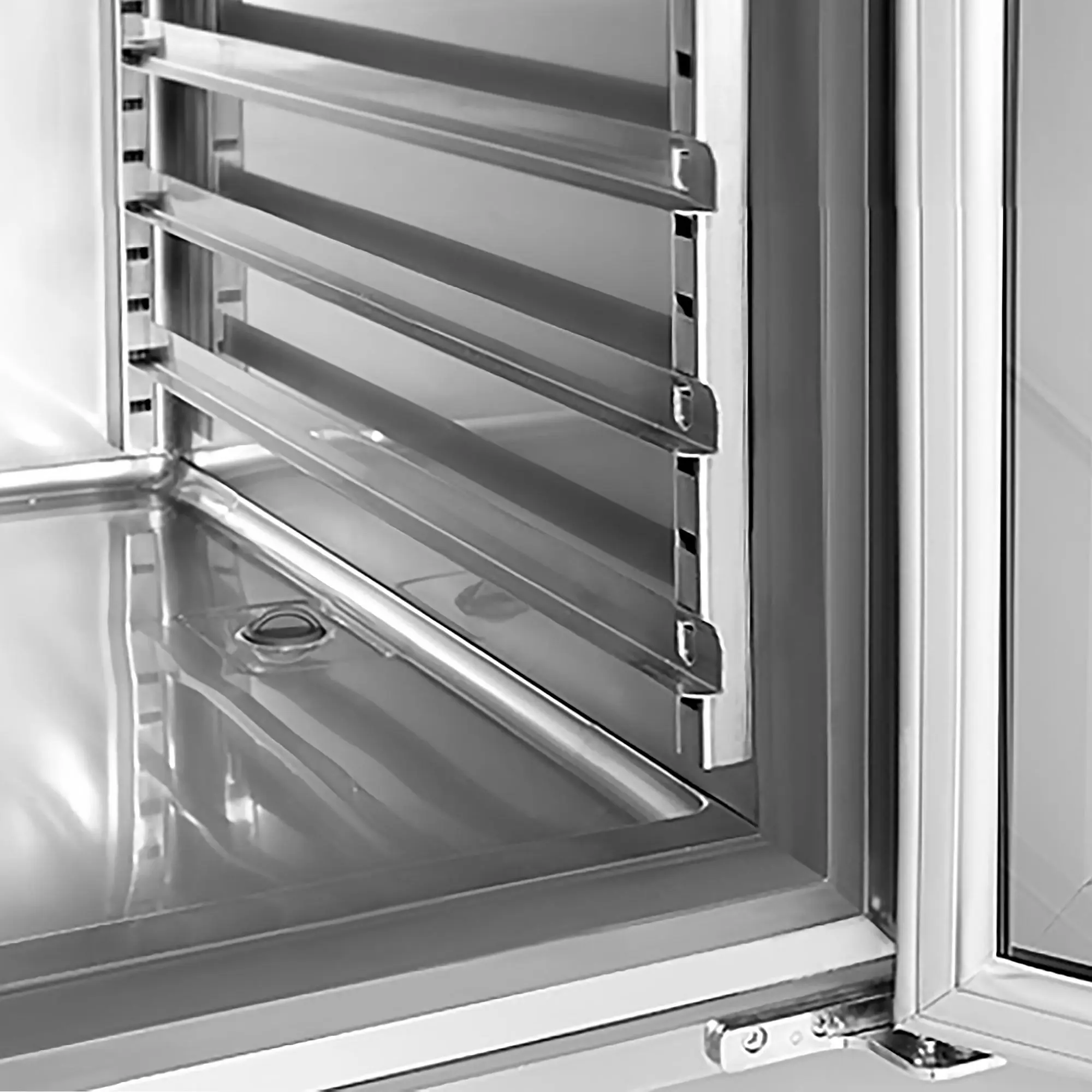 Masa congelatoare pentru panificaţie GGM Gastro BTGI168 (Inox) - 9