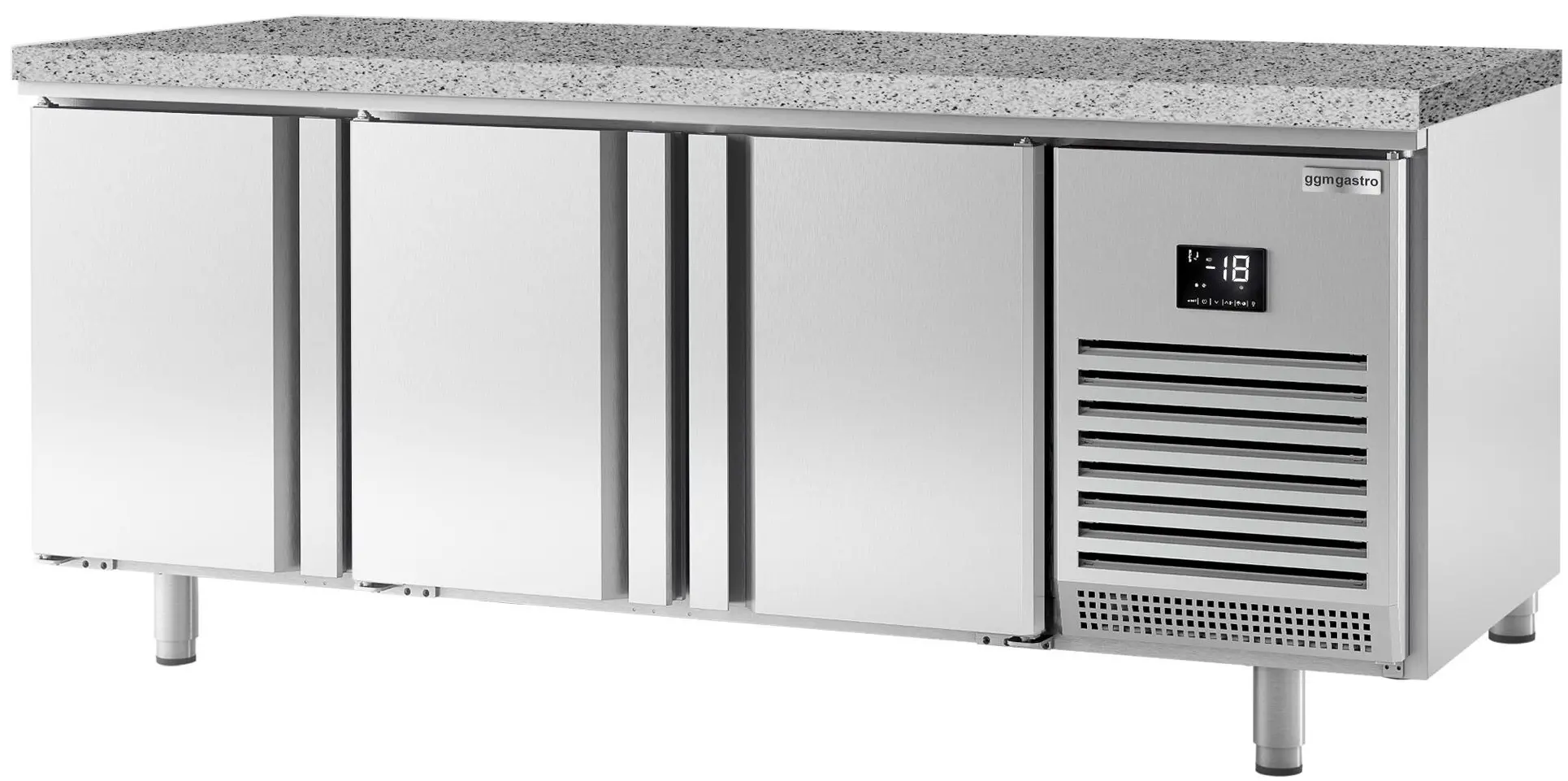 Masa congelatoare pentru panificaţie GGM Gastro BTGI228 (Inox) - 4