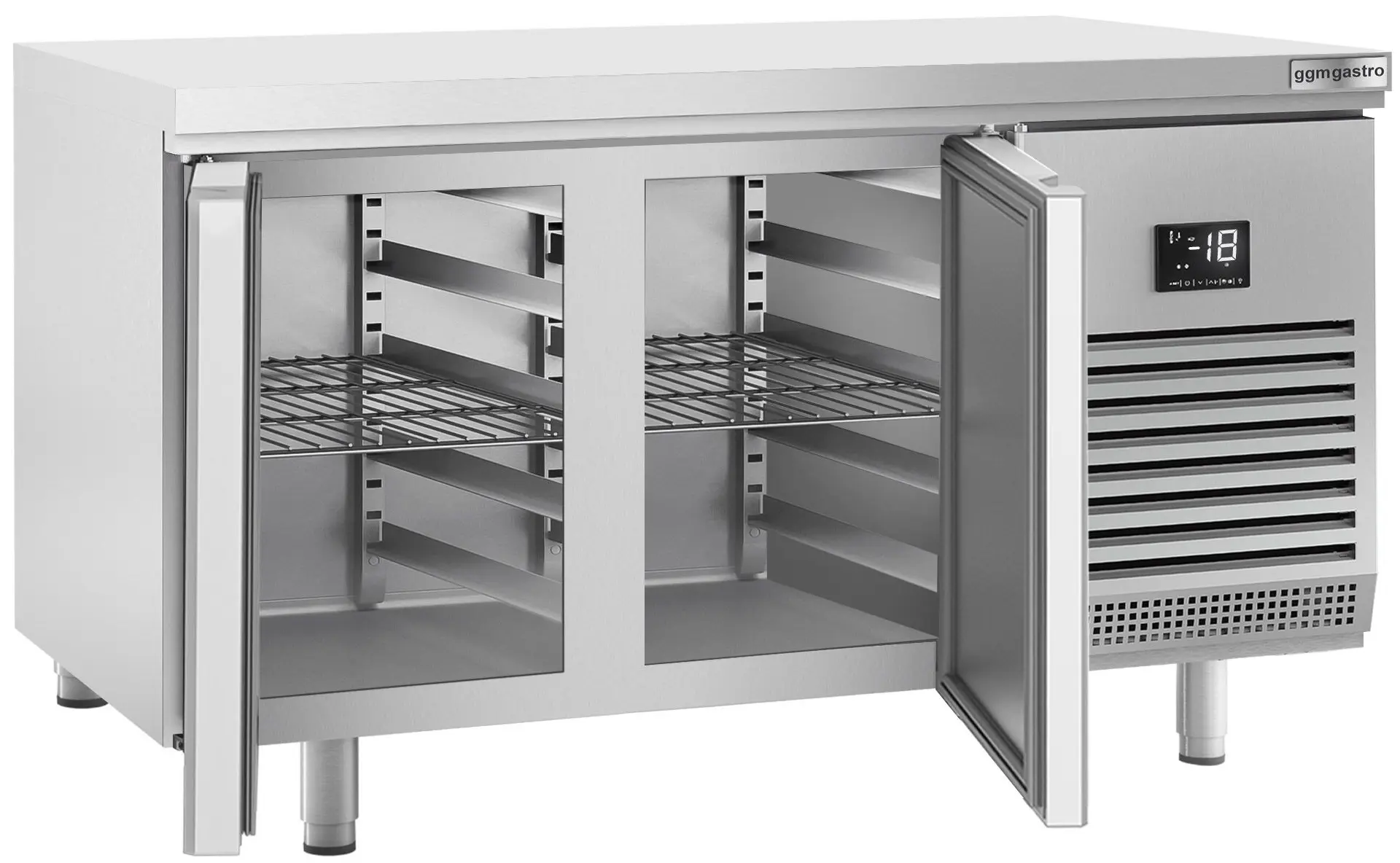 Masa congelatoare pentru panificație GGM Gastro BTI168 (Inox) - 2
