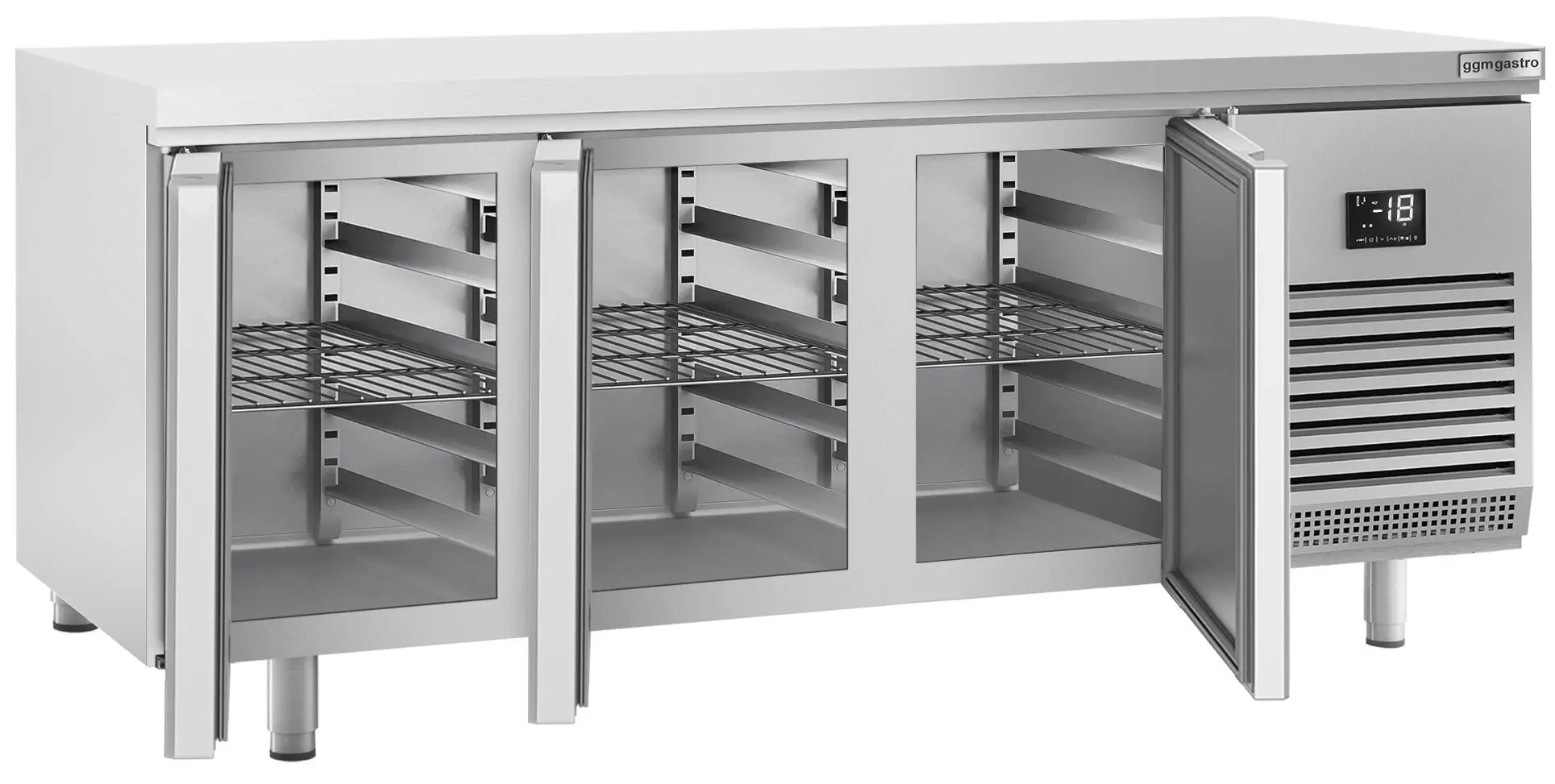 Masa congelatoare pentru panificaţie GGM Gastro BTI228 (Inox) - 2