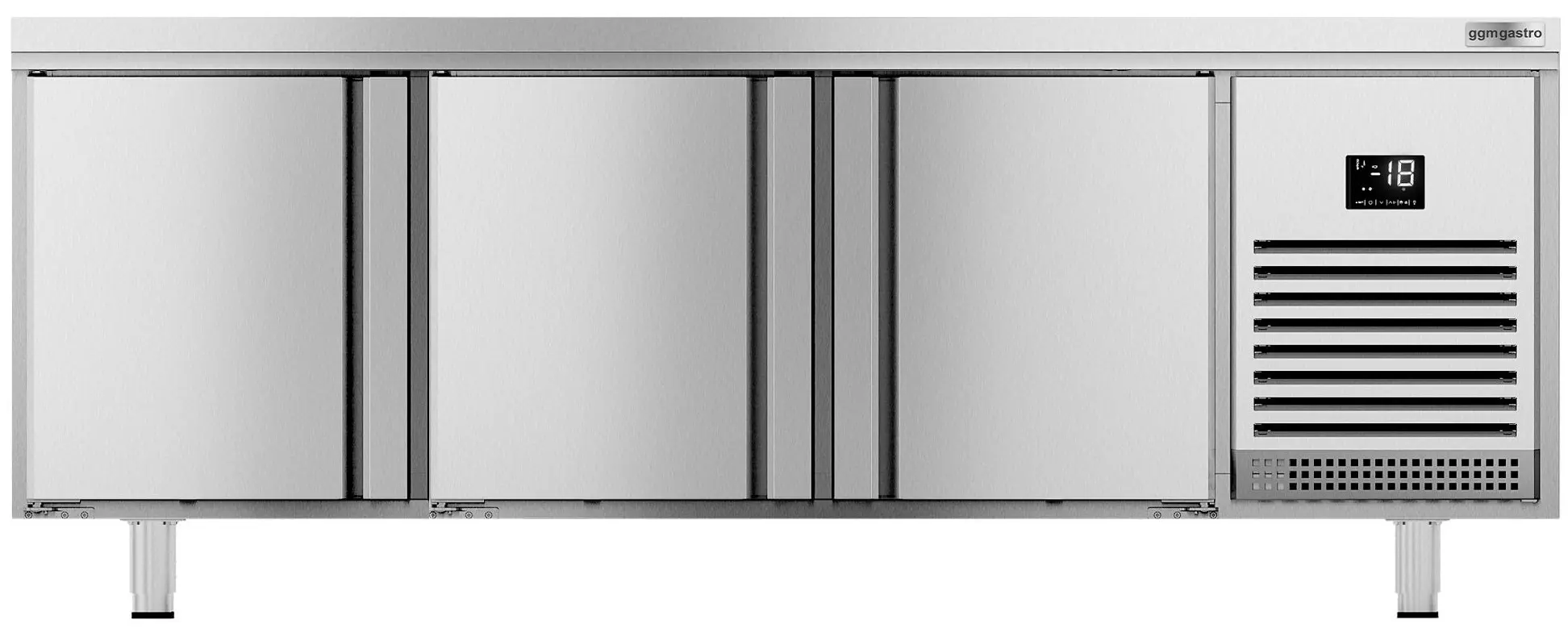 Masa congelatoare pentru panificaţie GGM Gastro BTI228 (Inox) - 3