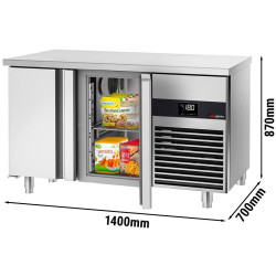Masa congelatoare GGM Gastro GTF147ND-EF (Inox) Thumb