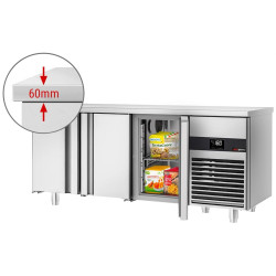 Masa congelatoare GGM Gastro GTF187ND-EF (Inox) Thumb
