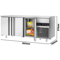 Masa congelatoare GGM Gastro GTF187ND-EF (Inox) Thumb