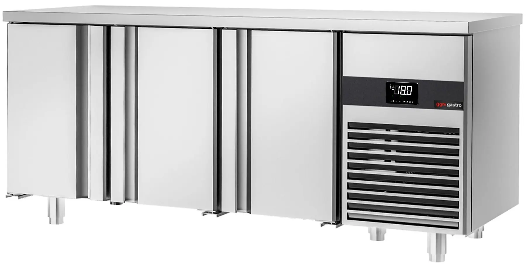 Masa congelatoare GGM Gastro GTF187ND-EF (Inox)