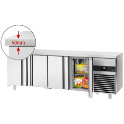 Masa congelatoare GGM Gastro GTF227ND-EF (Inox) Thumb