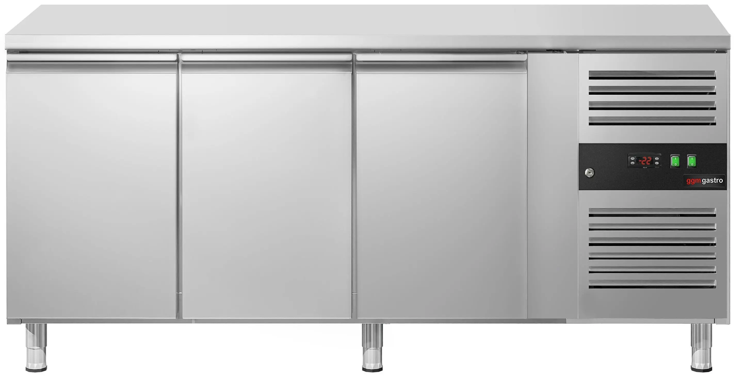 Masa congelatoare GGM Gastro GTS187ND (Inox) - 3