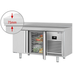 Морозильный стол GGM Gastro TKI157 (Inox) Thumb