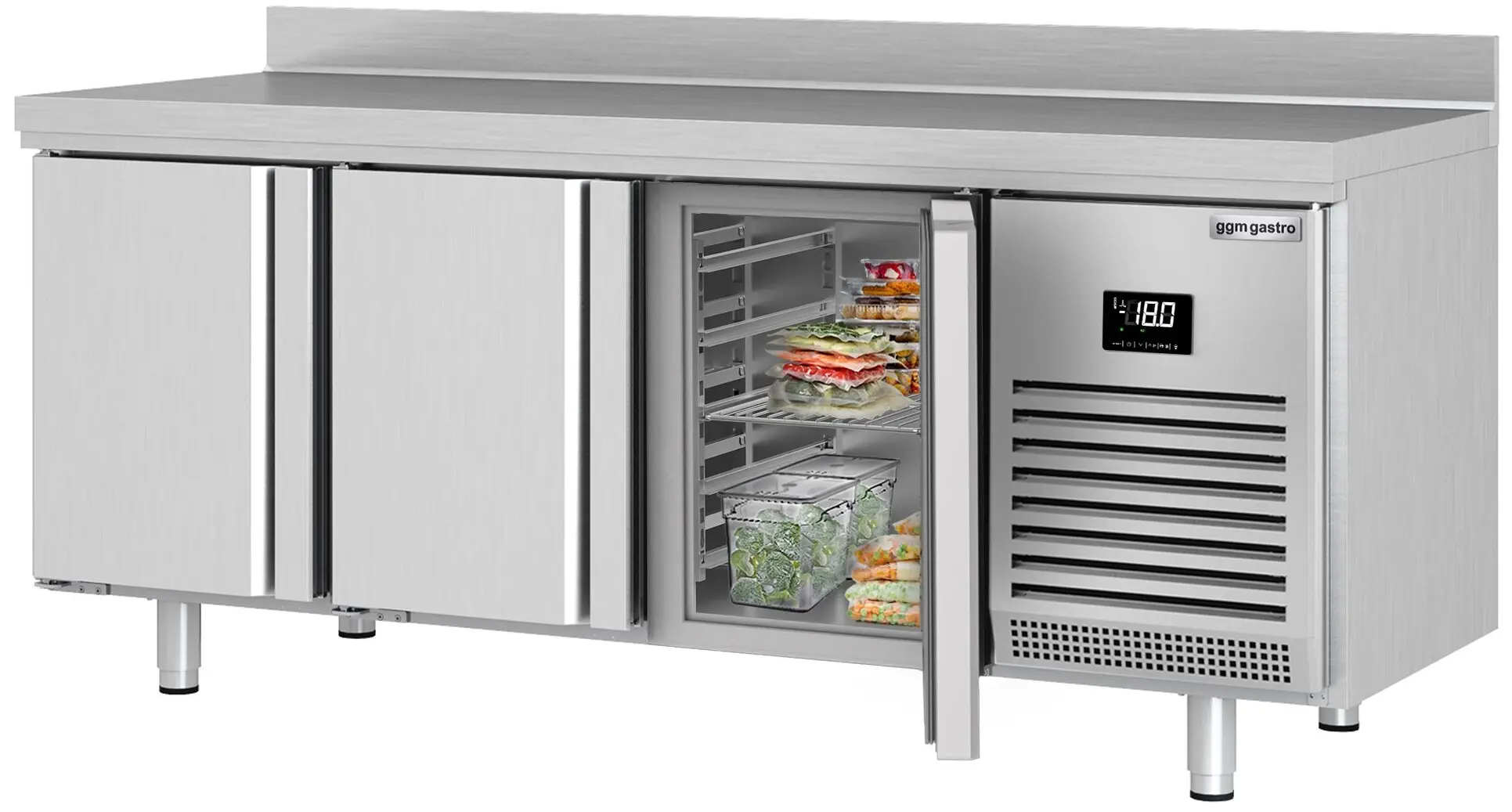 Masa congelatoare GGM Gastro TKI207 (Inox) - 2