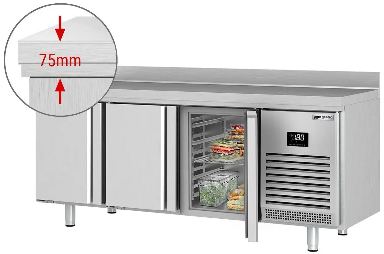 Masa congelatoare GGM Gastro TKI207 (Inox) - 3