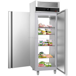 Dulap frigorific cu ușă de trecere GGM Gastro Premium KSF700T2 (Inox)