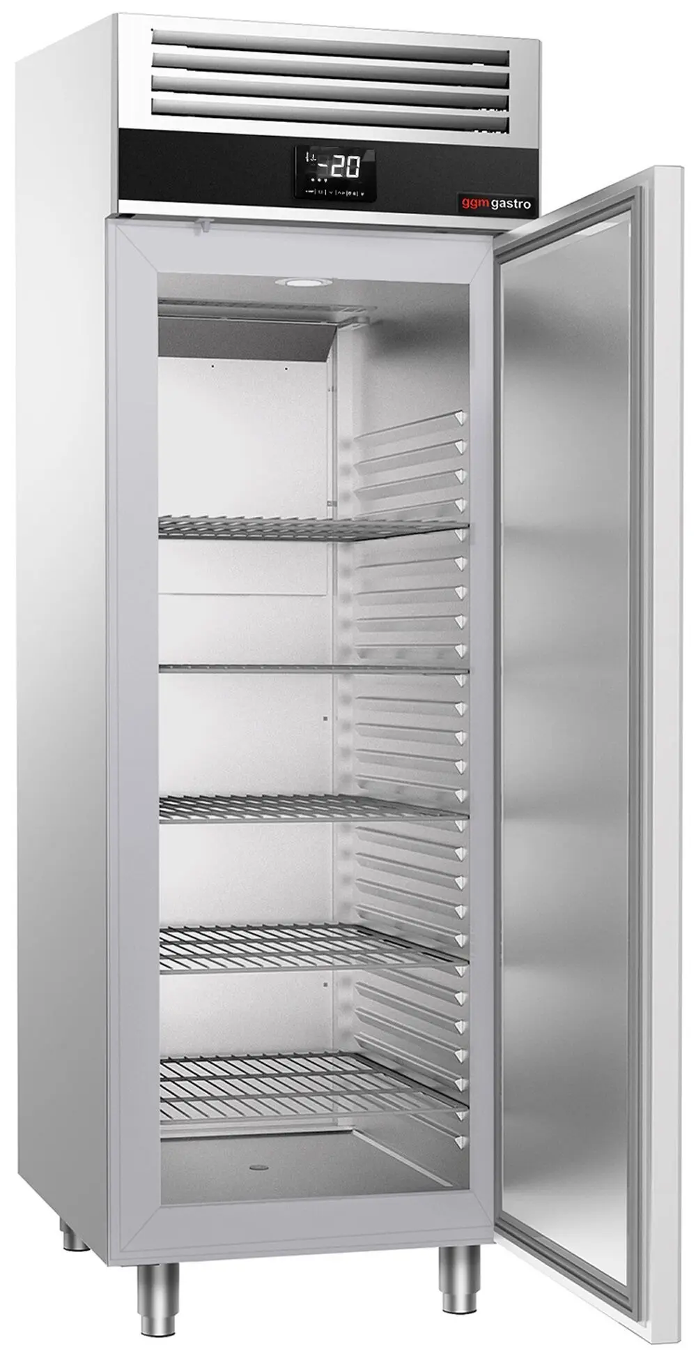 Dulap de congelare cu ușă de trecere GGM Gastro Premium TKSF700T2 (Inox) - 3