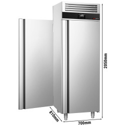 Dulap de congelare cu ușă de trecere GGM Gastro Premium TKSF700T2 (Inox) Thumb