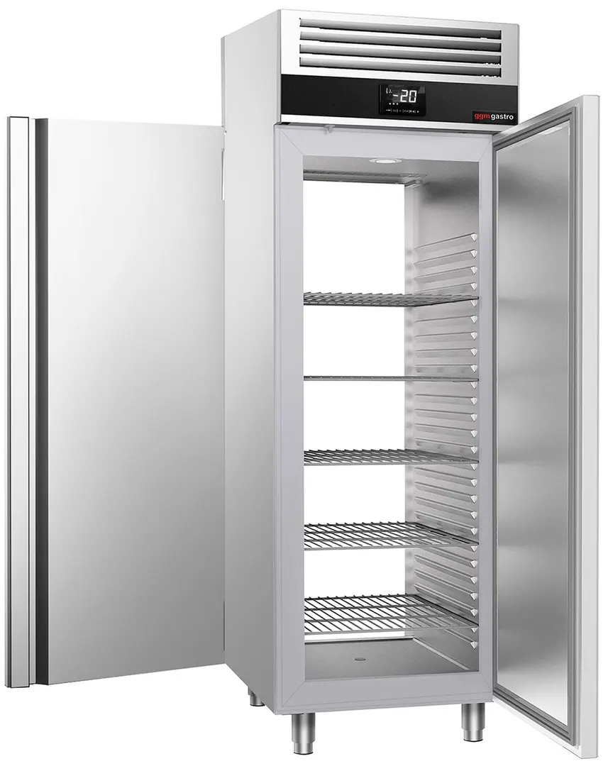 Dulap de congelare cu ușă de trecere GGM Gastro Premium TKSF700T2 (Inox)