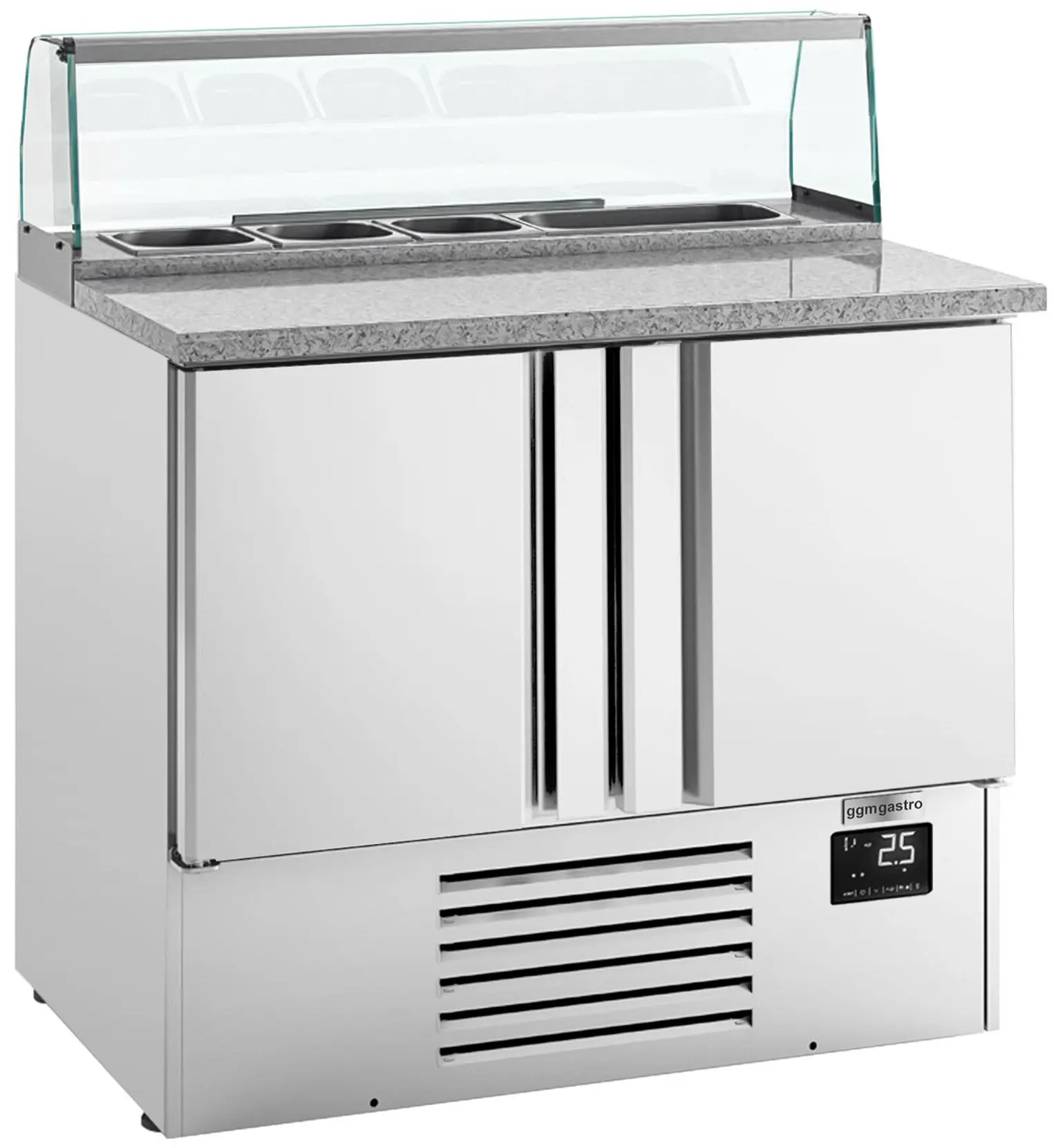 Saladeta GGM Gastro PZI107M (Inox) - 2