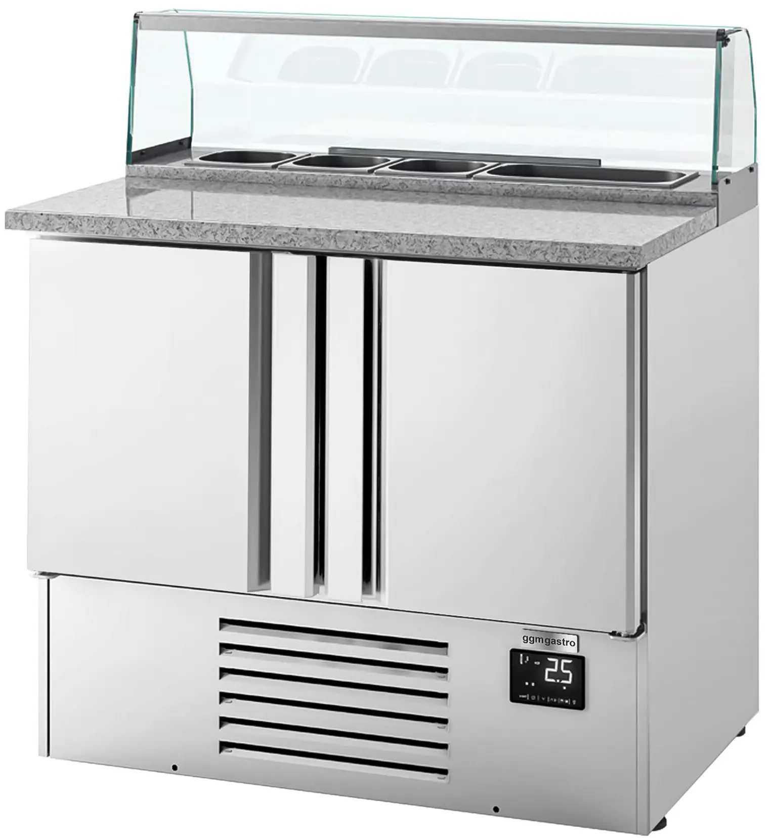 Saladeta GGM Gastro PZI107M (Inox) - 3