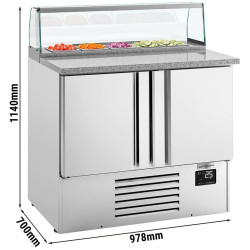 Saladeta GGM Gastro PZI107M (Inox) Thumb
