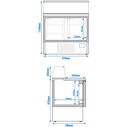 Saladeta GGM Gastro PZI107M (Inox) Thumb
