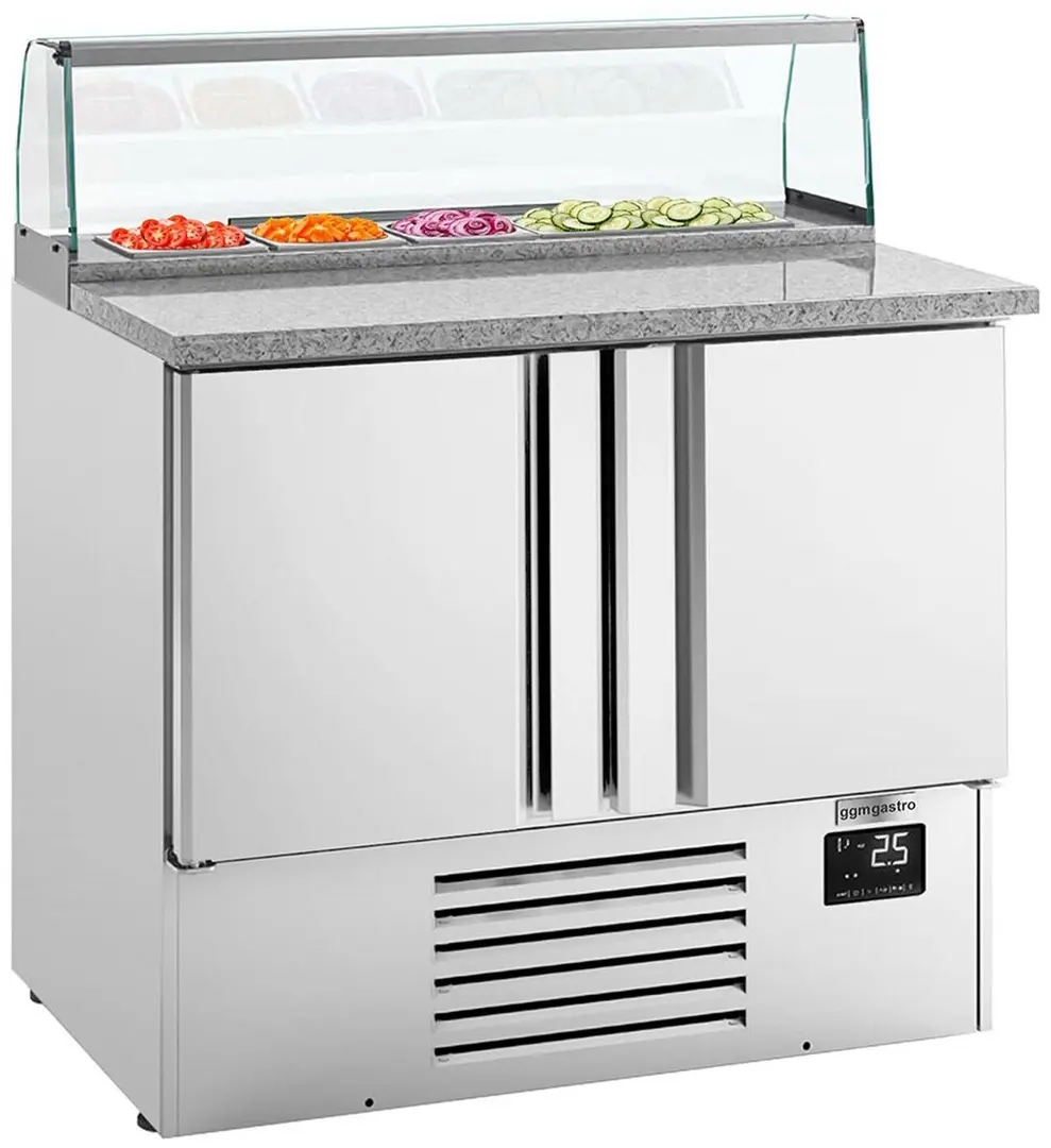 Saladeta GGM Gastro PZI107M (Inox)