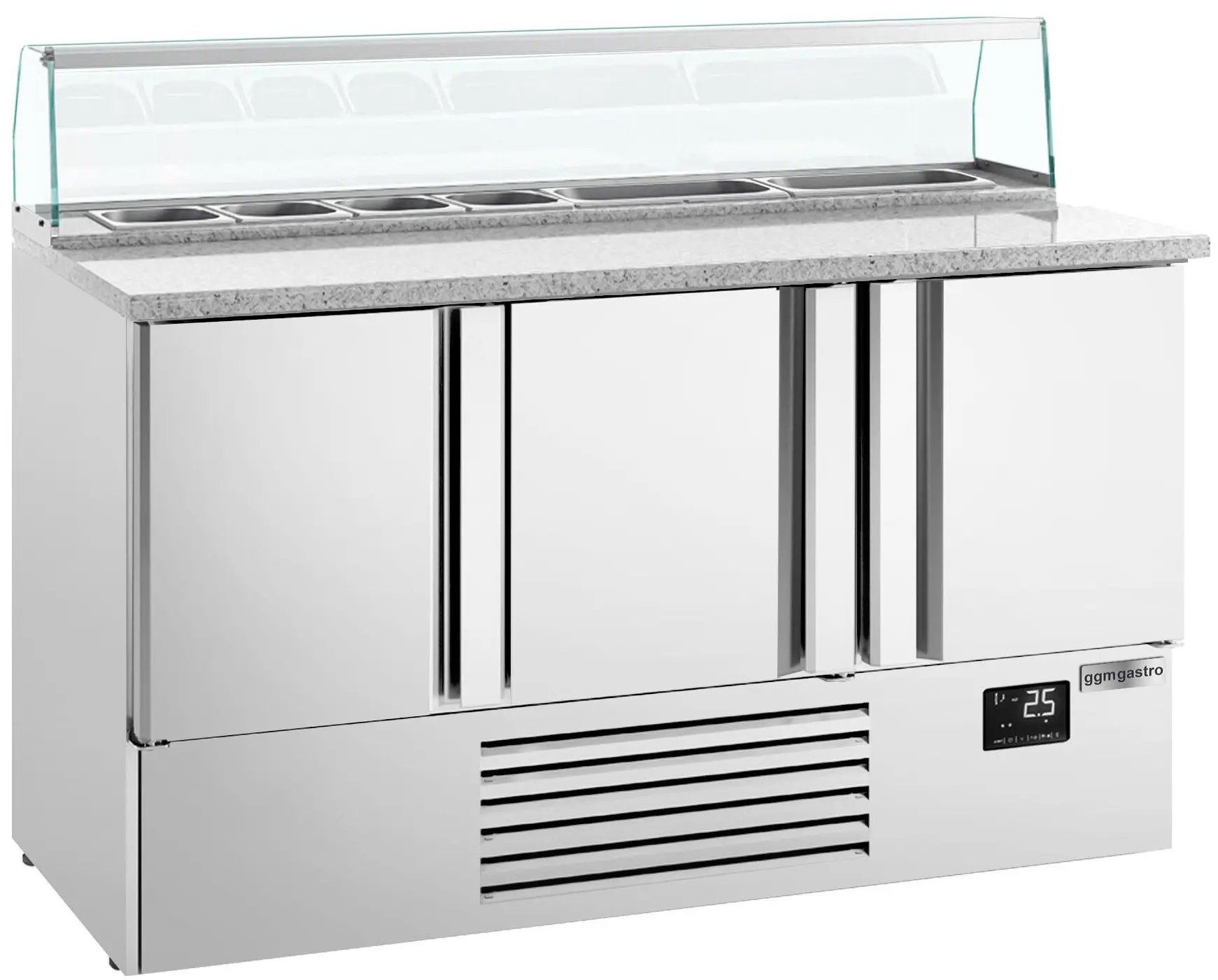 Saladeta GGM Gastro PZI157M (Inox) - 2
