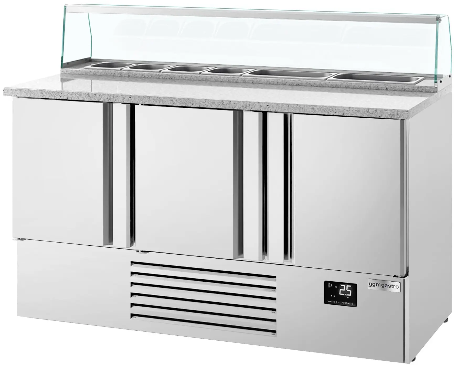Saladeta GGM Gastro PZI157M (Inox) - 3