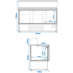 Saladeta GGM Gastro PZI157M (Inox) Thumb