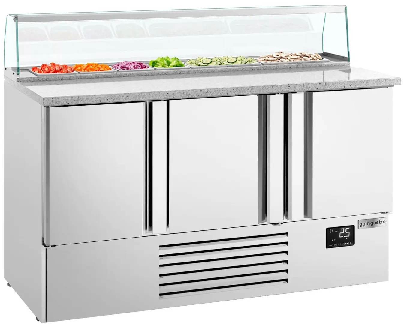 Saladeta GGM Gastro PZI157M (Inox)