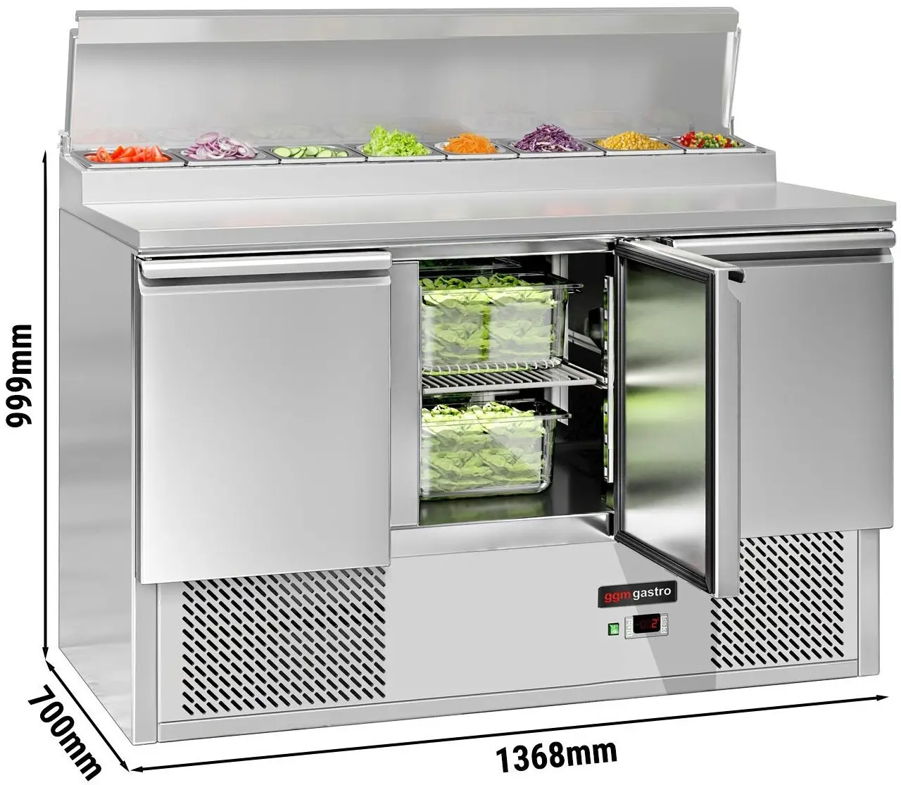 Саладетта GGM Gastro SAG147AND#07 (Inox) - 15