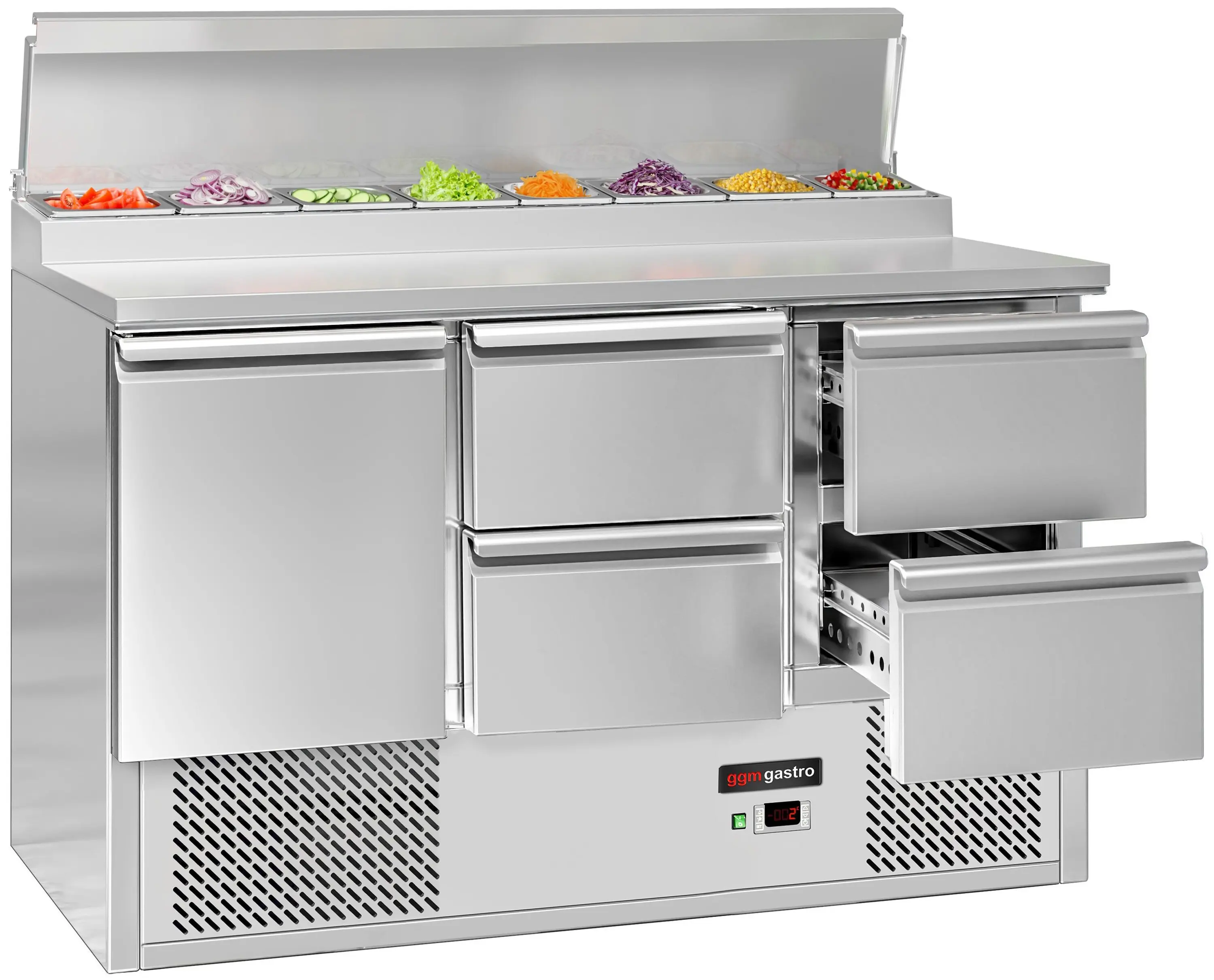Saladeta GGM Gastro SAG147AND#2#SBG1212#07 (Inox) - 2
