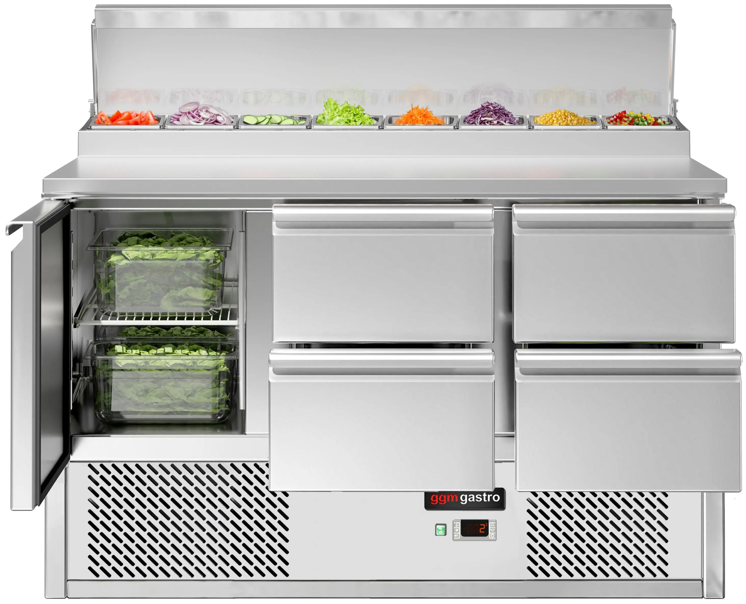 Saladeta GGM Gastro SAG147AND#2#SBG1212#07 (Inox) - 3