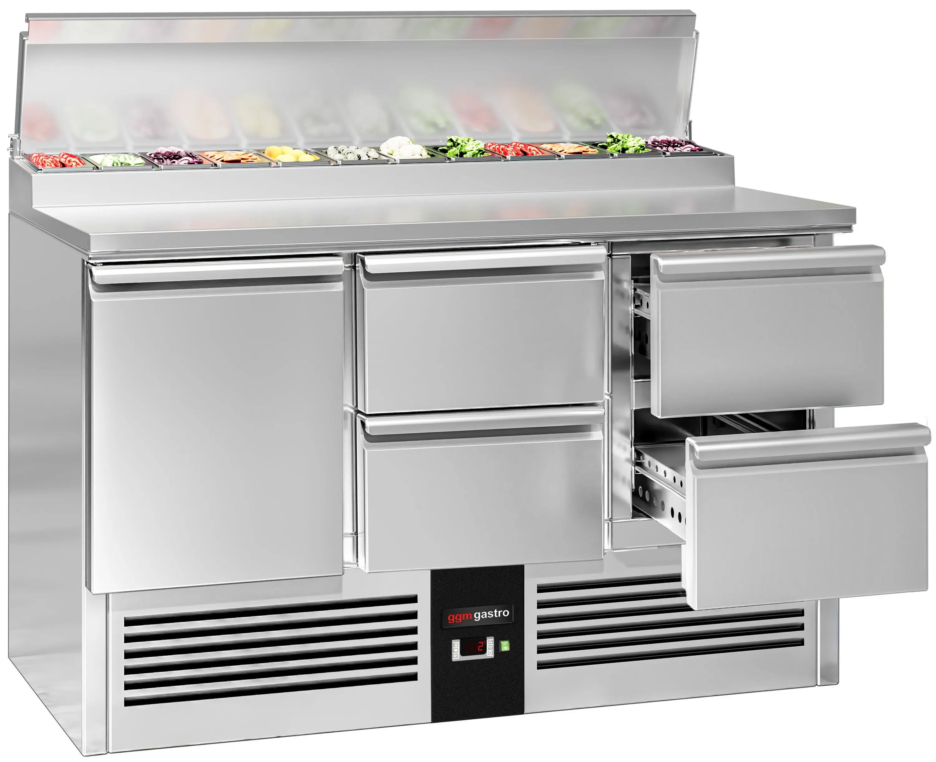 Saladeta GGM Gastro SAG147AND#2#SBG1212 (Inox) - 2
