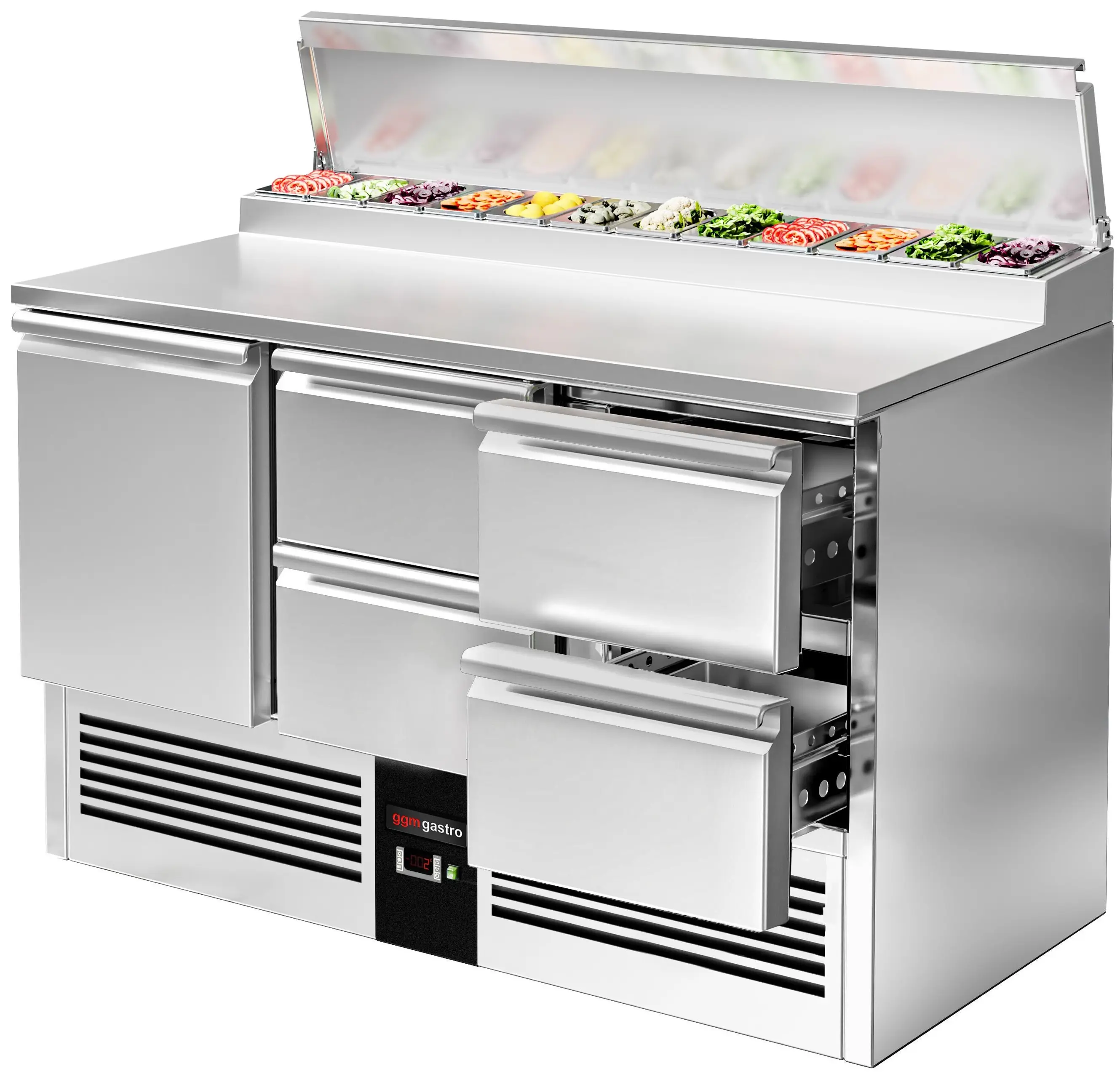 Saladeta GGM Gastro SAG147AND#2#SBG1212 (Inox) - 5