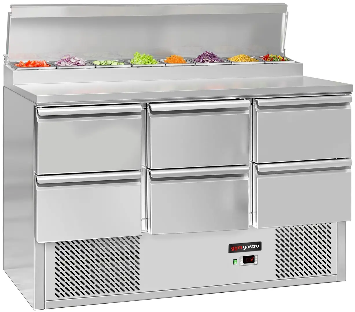 Saladeta GGM Gastro SAG147AND#3#SBG1212#07 (Inox)