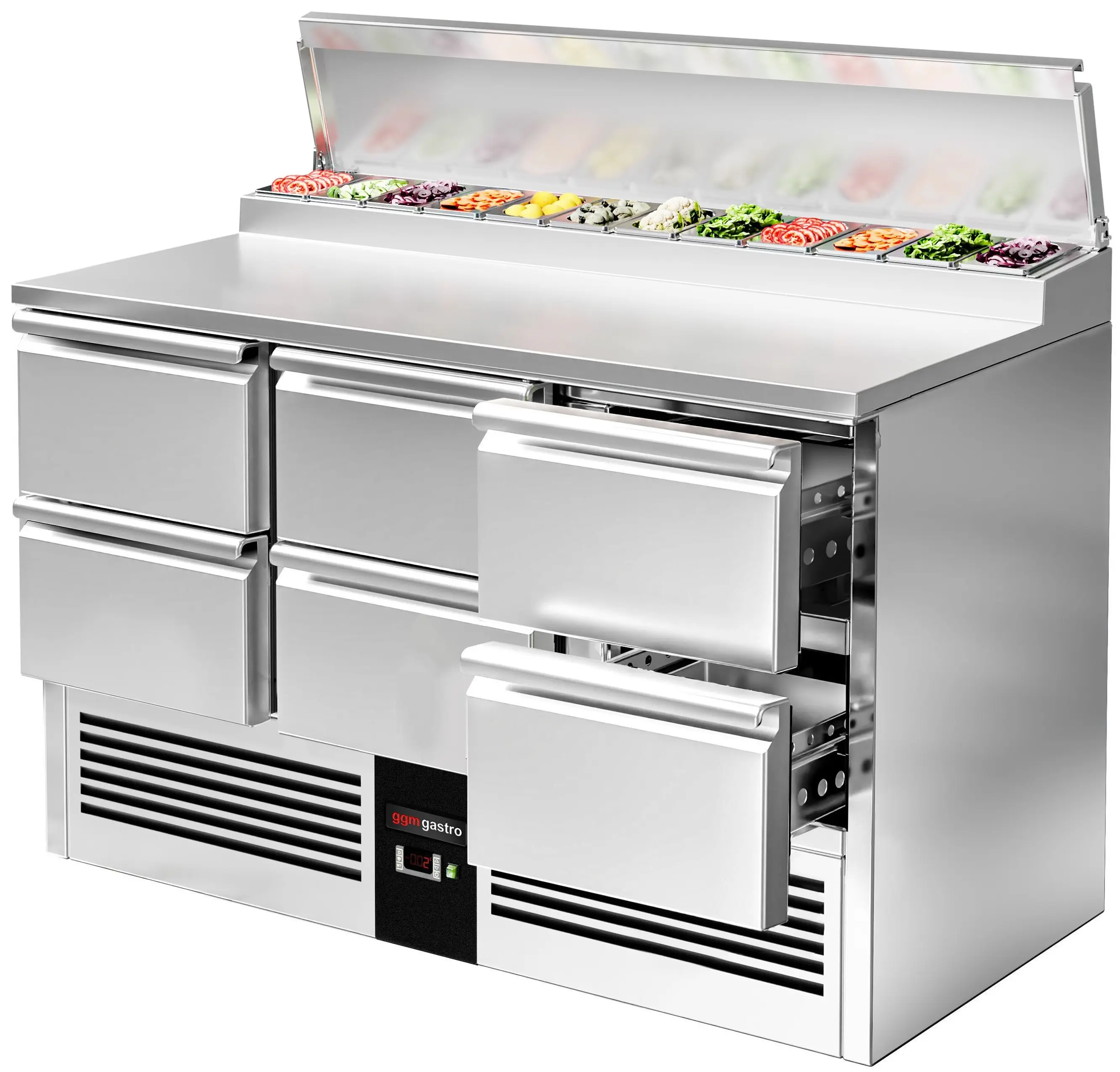 Saladeta GGM Gastro SAG147AND#3#SBG1212 (Inox) - 5