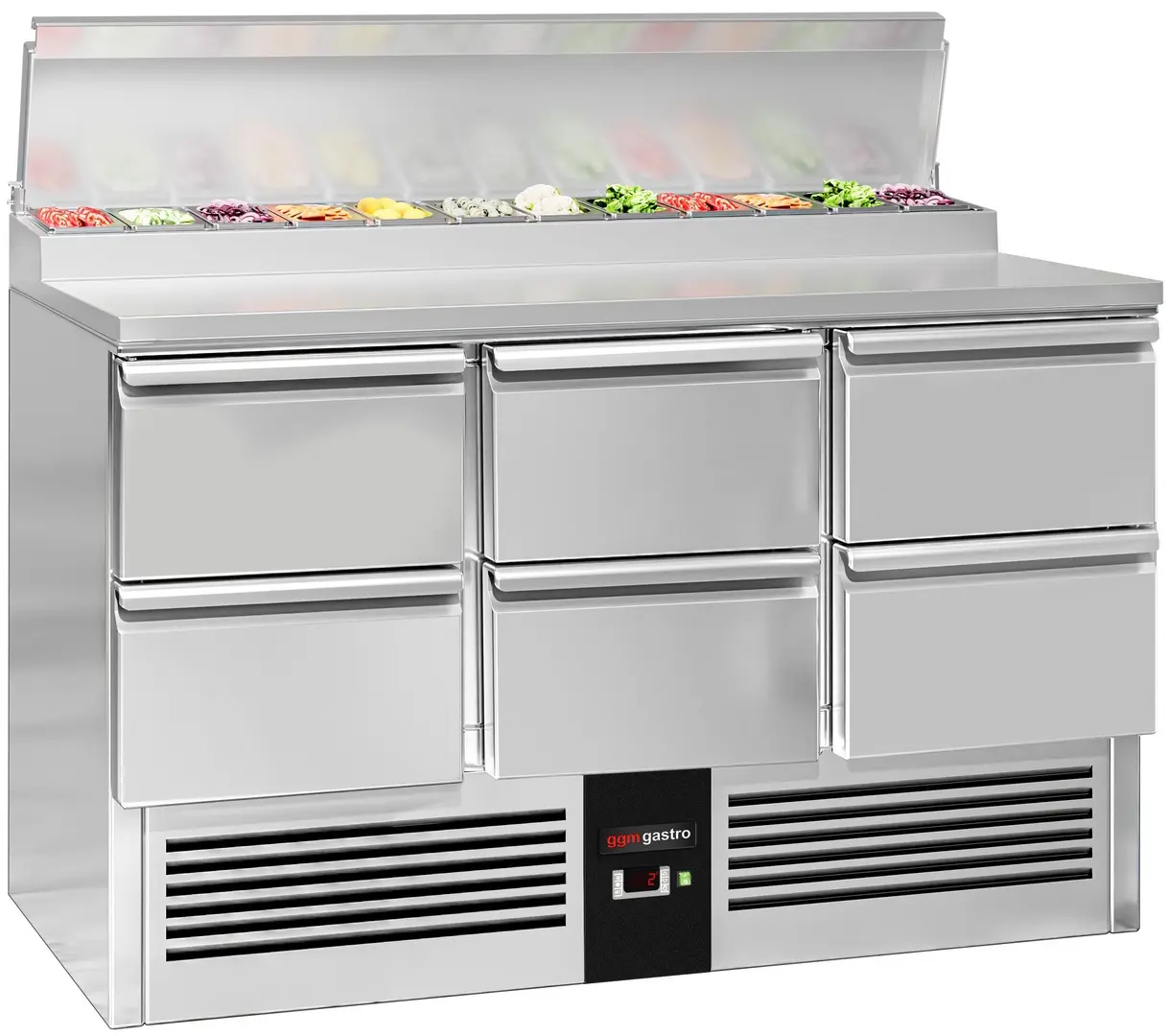 Saladeta GGM Gastro SAG147AND#3#SBG1212 (Inox)