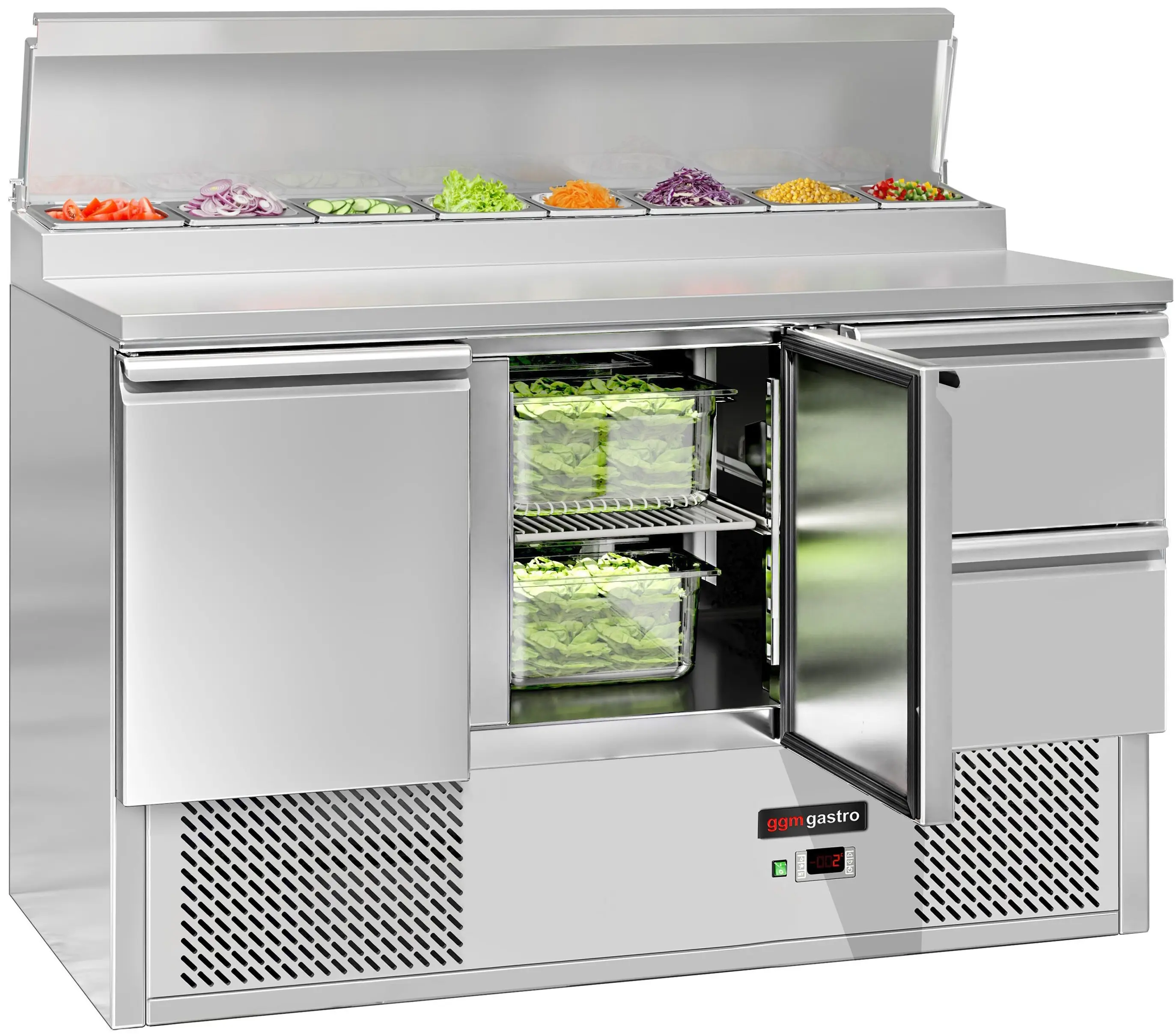 Saladeta GGM Gastro SAG147AND#SBG1212#07 (Inox) - 2