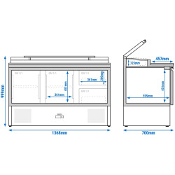 Saladeta GGM Gastro SAG147AND#SBG1212#07 (Inox) Thumb