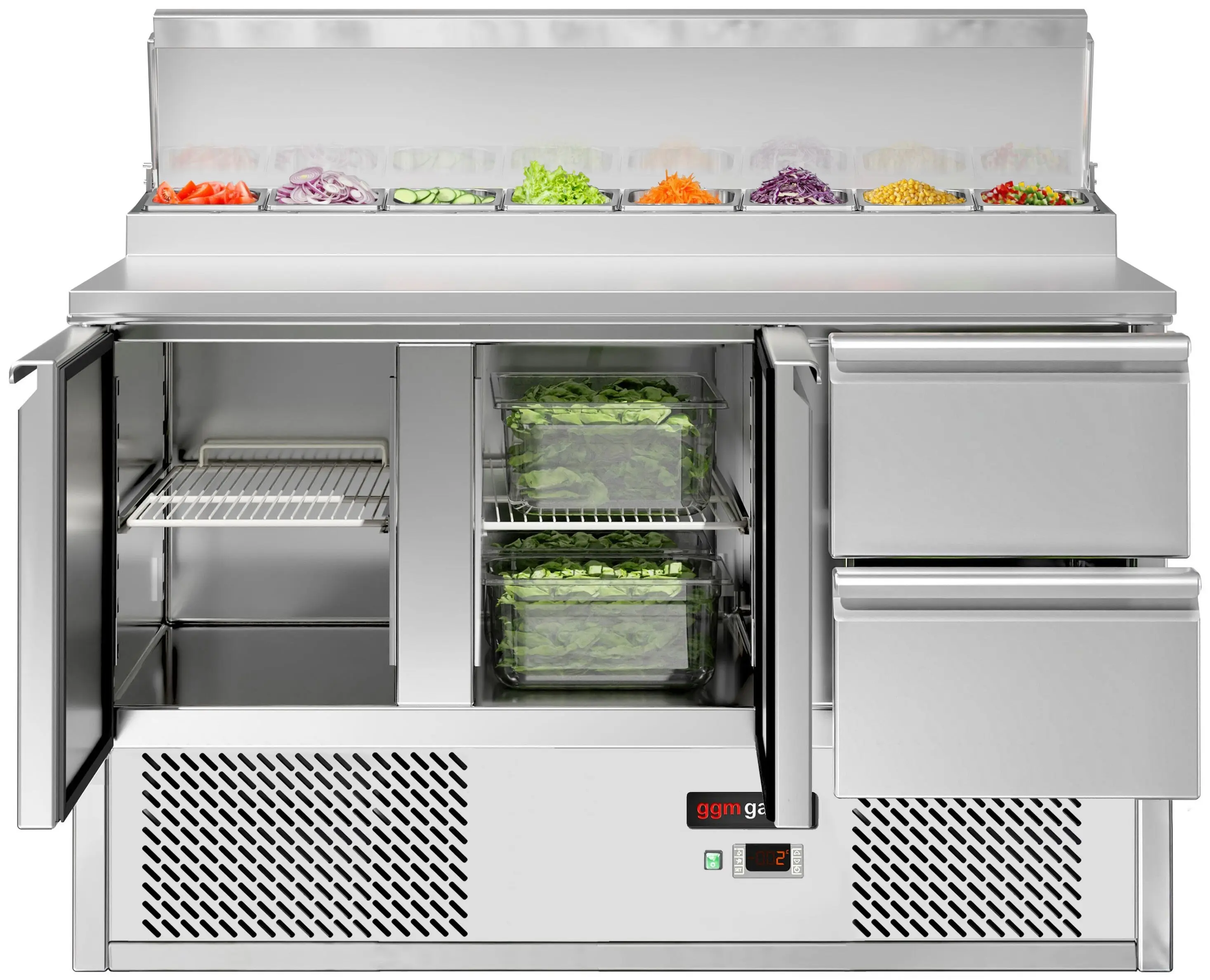 Saladeta GGM Gastro SAG147AND#SBG1212#07 (Inox) - 3