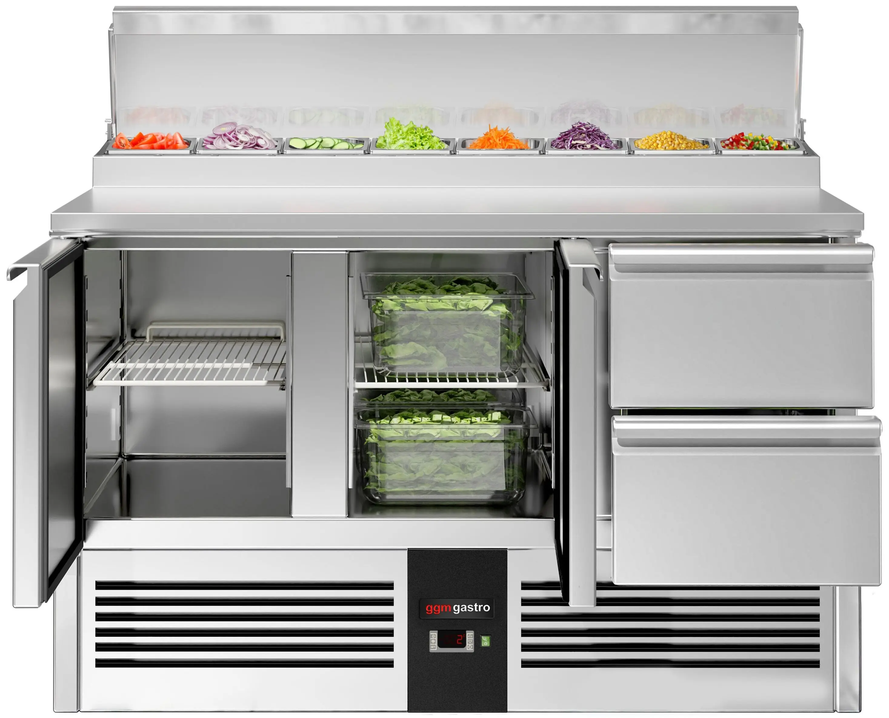 Saladeta GGM Gastro SAG147AND#SBG1212 (Inox) - 3