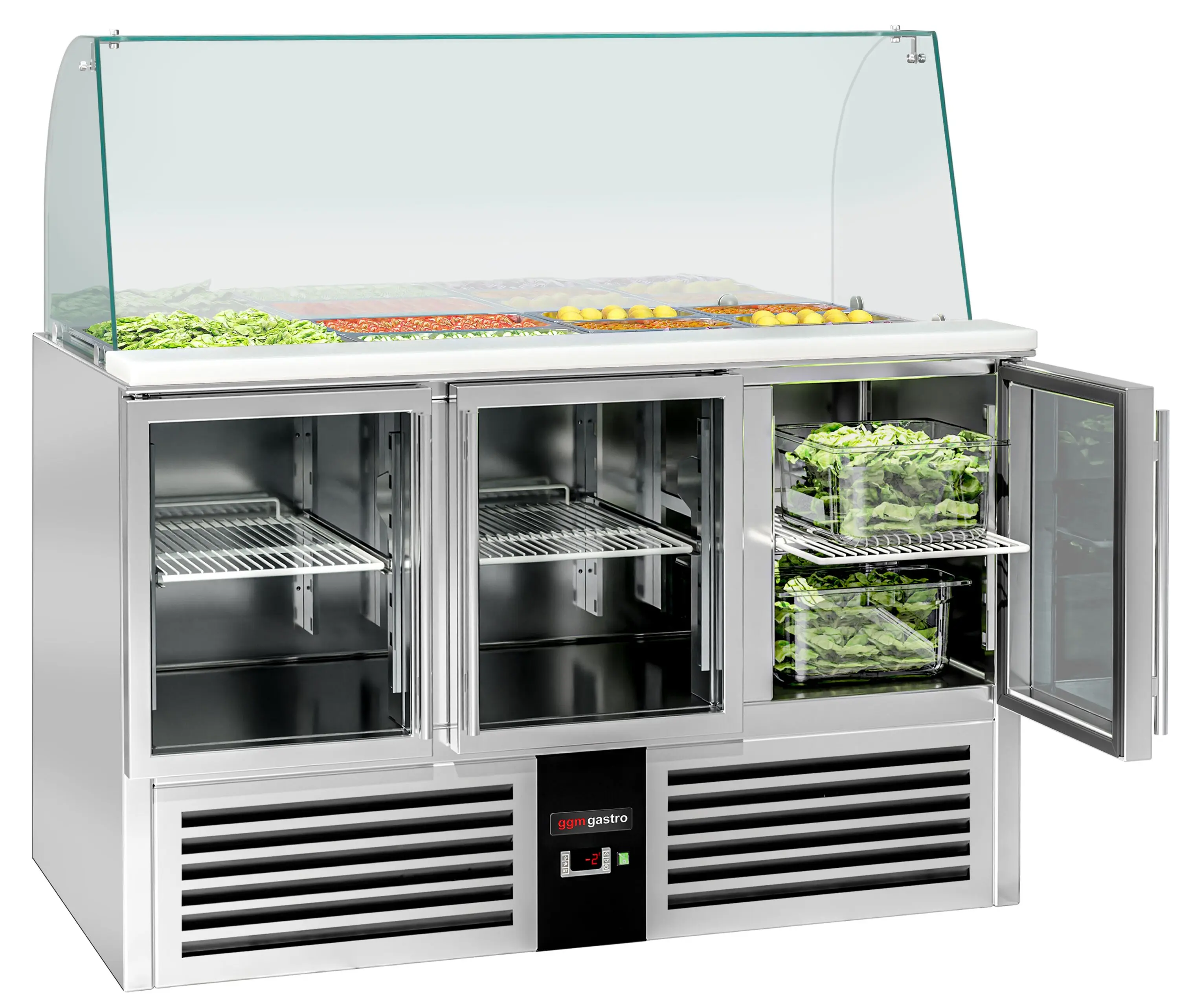 Saladeta GGM Gastro SAG147DRG#GSG147#GT (Inox) - 2