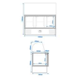 Saladeta GGM Gastro SAG147DRG#GSG147#GT (Inox) Thumb