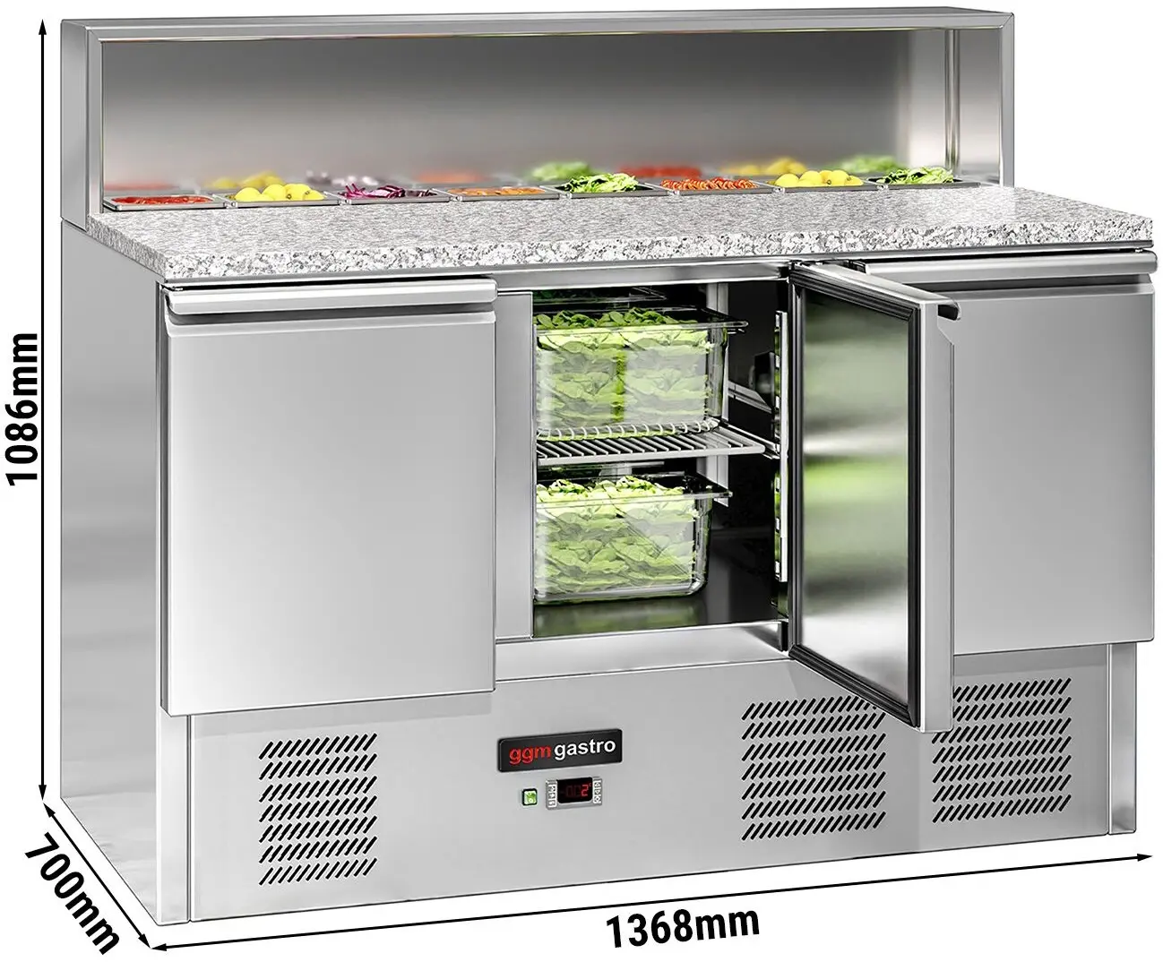 Саладетта GGM Gastro SAG147GND#07 (Inox) - 12