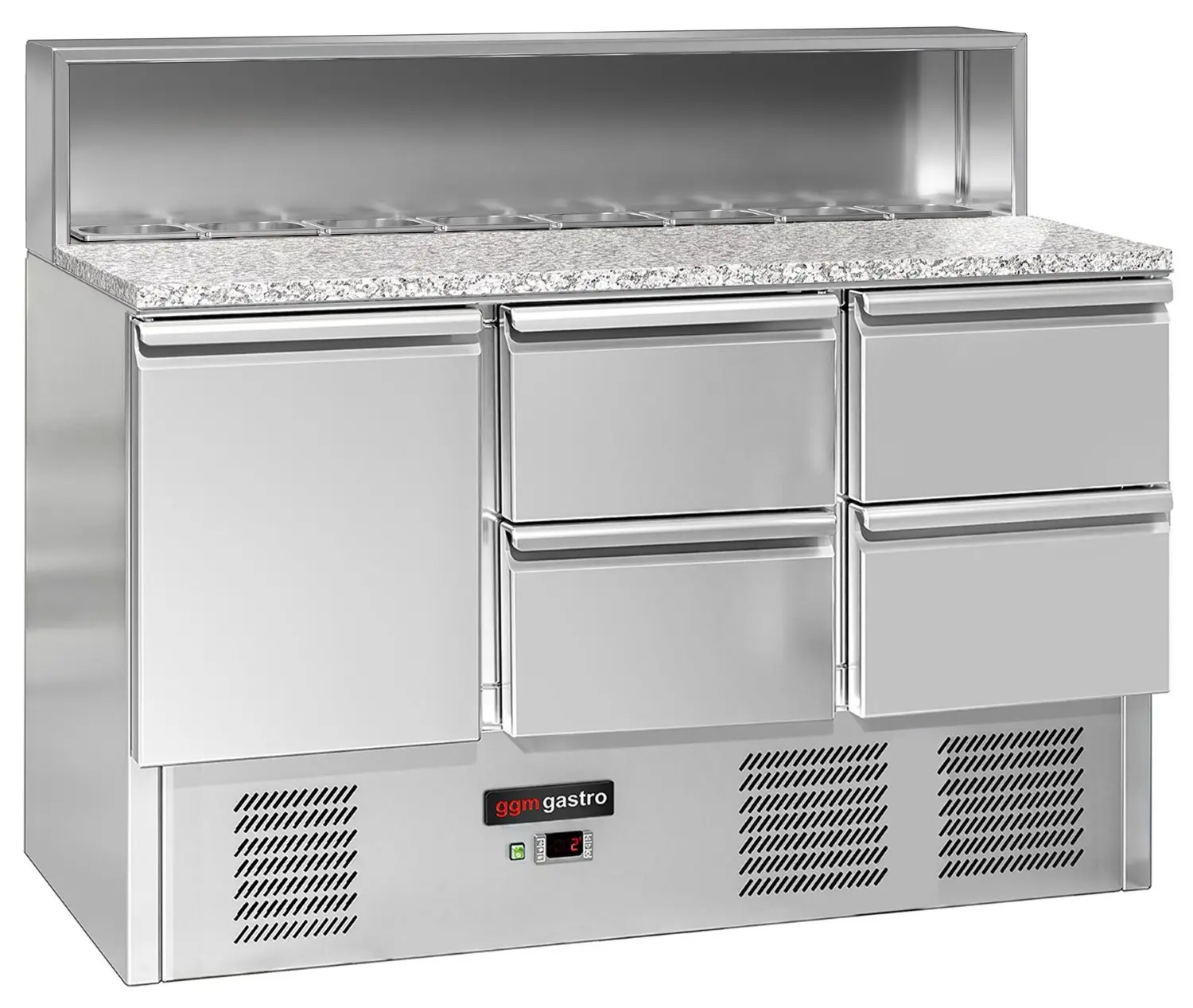 Saladeta GGM Gastro SAG147GND#2#SBG1212#07 (Inox) - 2
