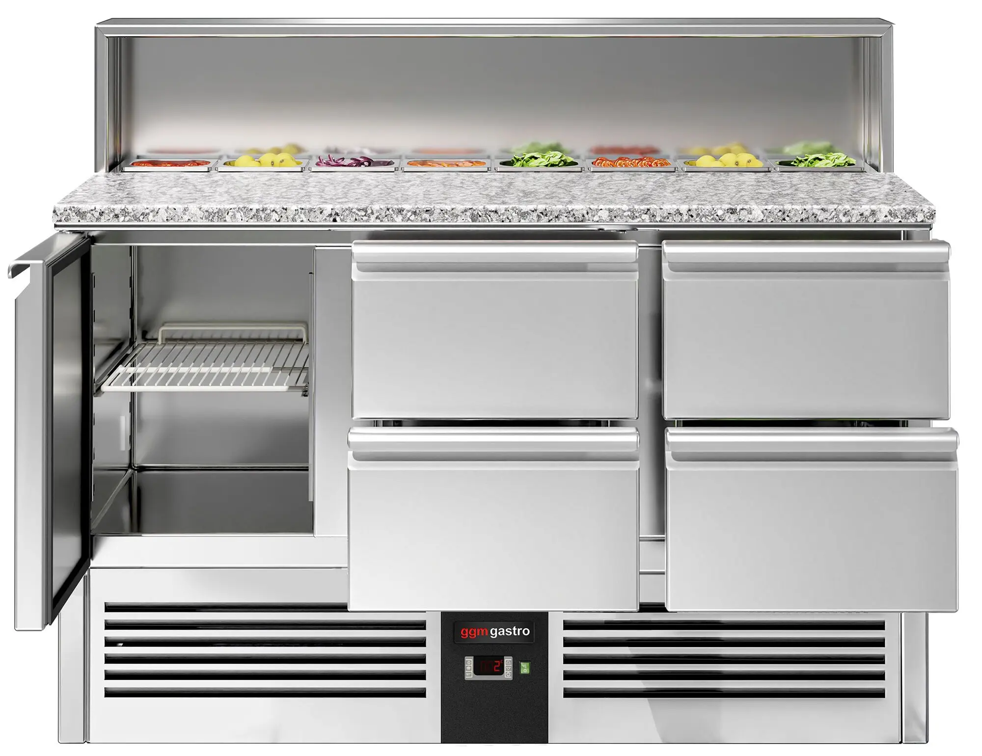 Saladeta GGM Gastro SAG147GND#2#SBG1212 (Inox) - 2