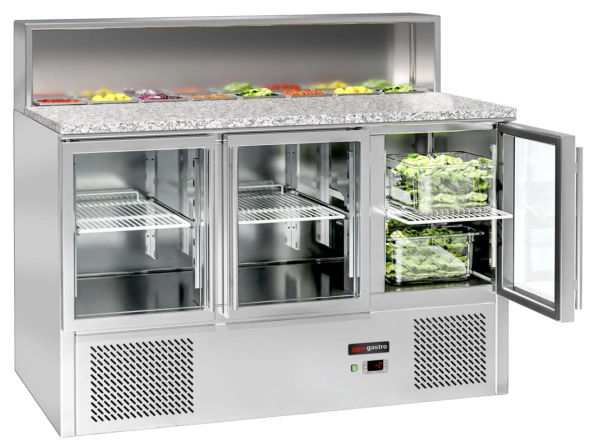 Saladeta GGM Gastro SAG147GND#3#GT#07 (Inox) - 2